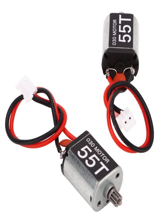 Topyond Metal Low Noise Lightweight RC Car Motor - 030 55T Brushed Motor with 11T Gear for AXIAL SCX24 1/24 0.8x0.6x0.5in - Image 4